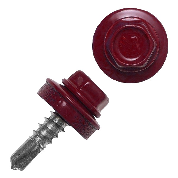 Саморез 4,8х19 RAL3005 (красное вино) ПОЛЬША