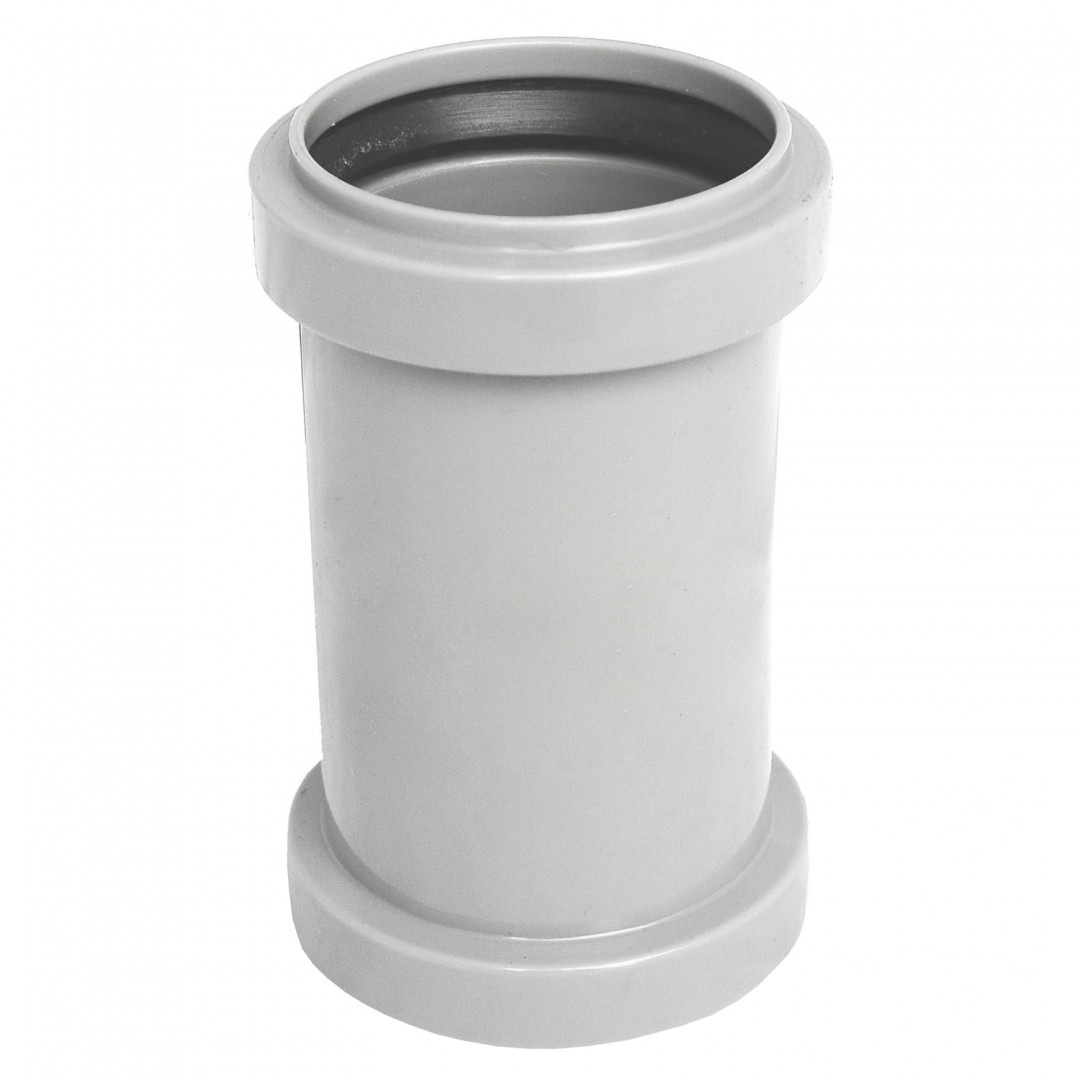 Муфта PP-H ремонтная серая Дн 50 б/нап РосТурПласт 11331, Россия