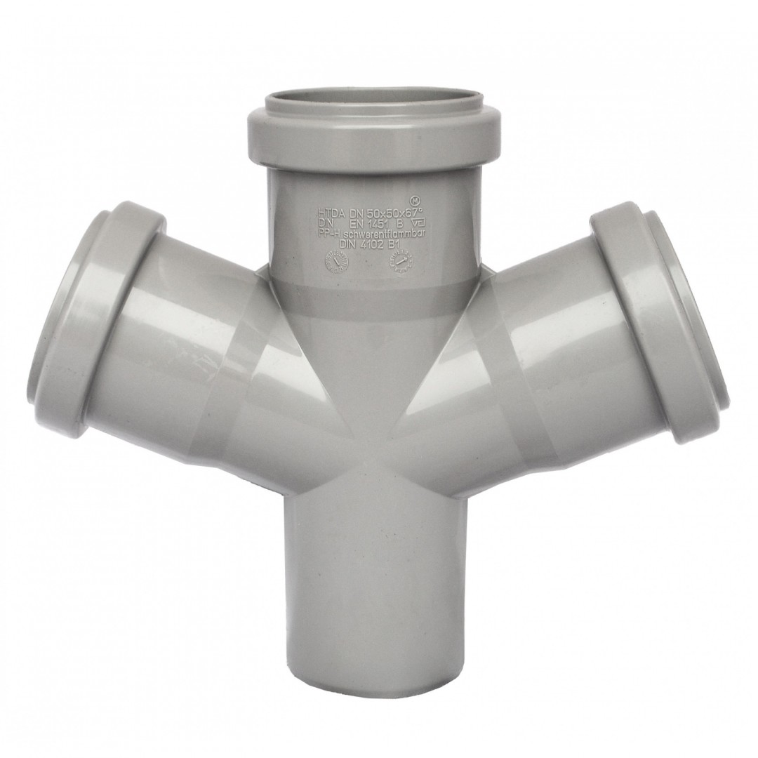 Крестовина РР-Н серая б/н Дн 50х50х67,5 Ostendorf, Германия