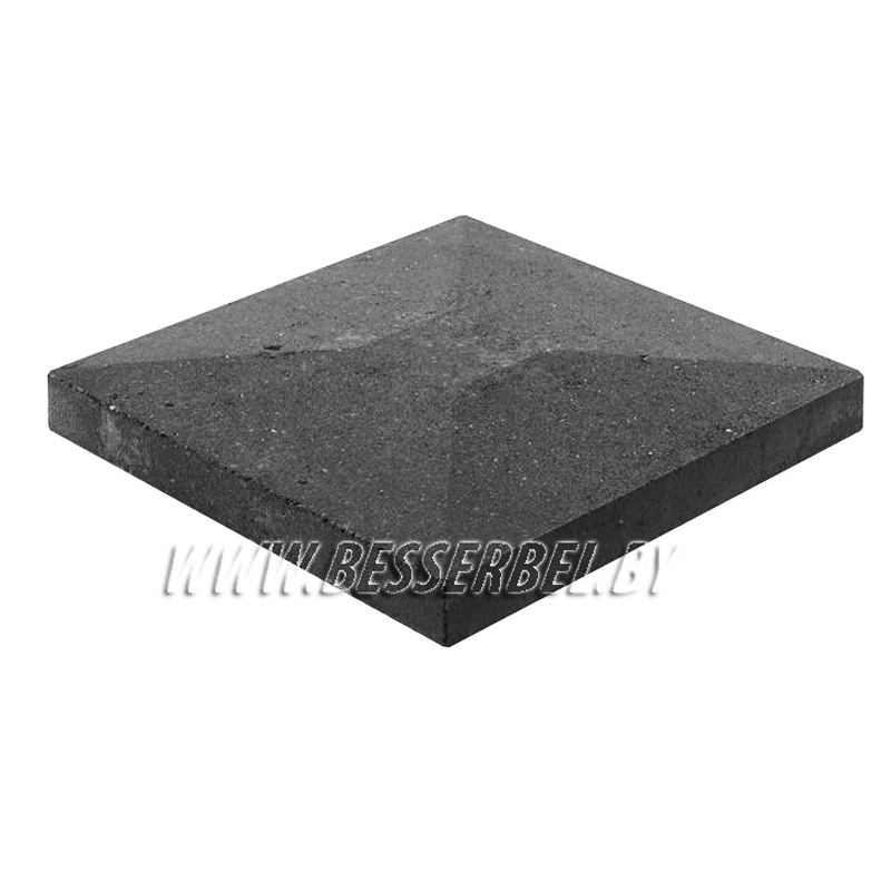 1КБНЛ-МЦС-20 Черный 5% Камень накрывочный столбовой