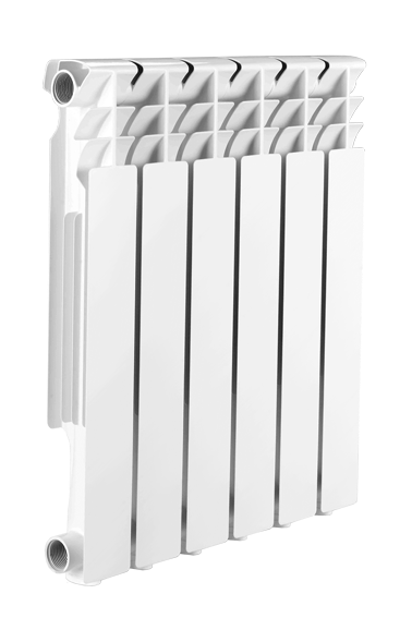 Радиатор алюминий Delta Plus 500 7 секций Qну=938 Вт Qgint