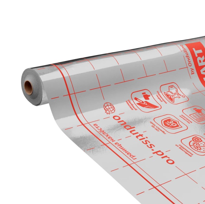 ONDUTISS SMART Termo (30 м2) пленка строительная параизоляционная отражающая. Россия.