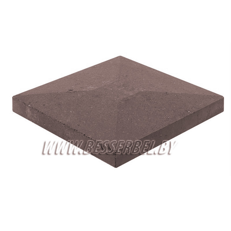 1КБНЛ-МЦС-22 Коричневый 2% Камень накрывочный столбовой