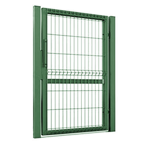 Калитка из оцинкованных панелей 1,0м х 1,73м RAL 6005 (зеленый)