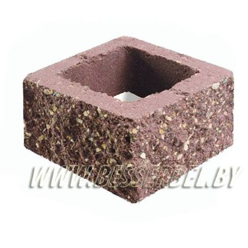 БСС 300.300.190-4к Красный 2% Блок стенок и столбов