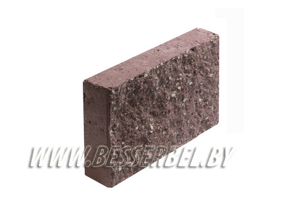 1ПБ 30.19.6-П-кол. F 150 Коричн.  Плита облицовочная бетонная