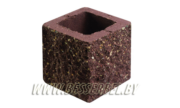 1КБДЛ-ЦП-3-2К Красный. 2% Камень декоративный доборный