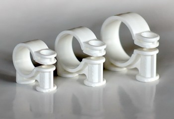 Хомут КТР-Х1 D20 с дюбель-гвоздем 6х60 (бобры)