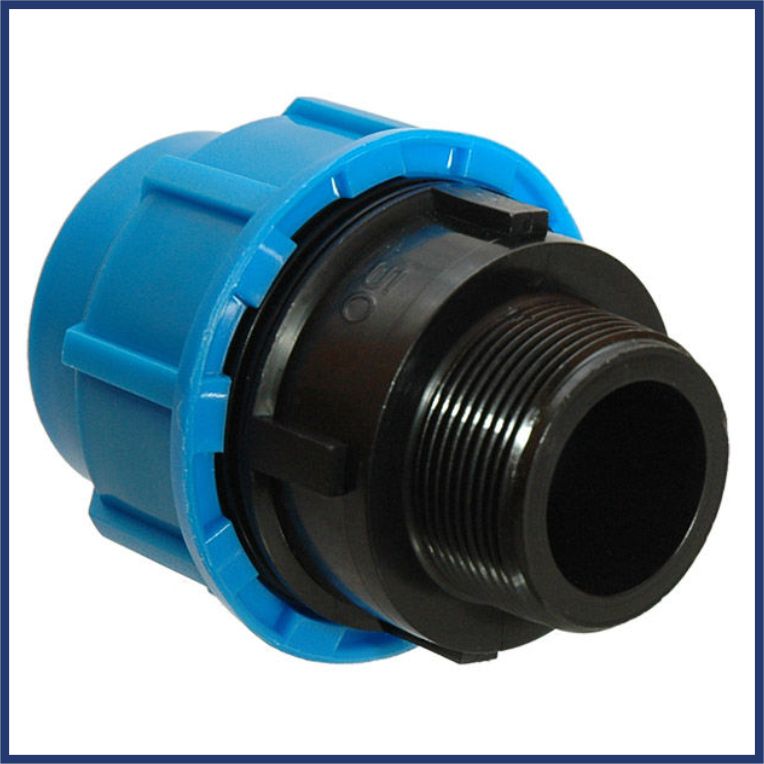 Муфта ПЭ компрессионная Дн40х1 1/2