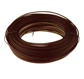 Проволока стальная с полимерным покрытием д.2,4мм (бухта 50м) РУБИН, РБ