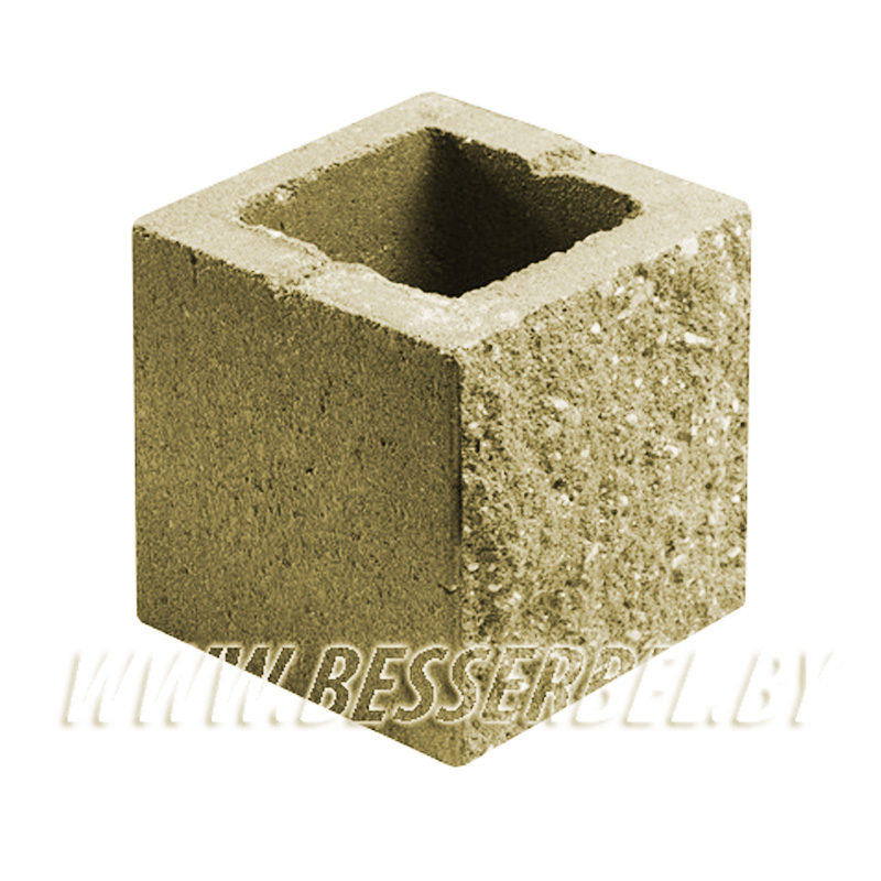 1КБДЛ-ЦП-3-К Желтый 3,5% Камень декоративный доборный