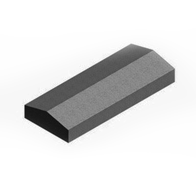 1КБНЛ-МЦС-21 Черный 5% Камень бетонный накрывочный лицевой