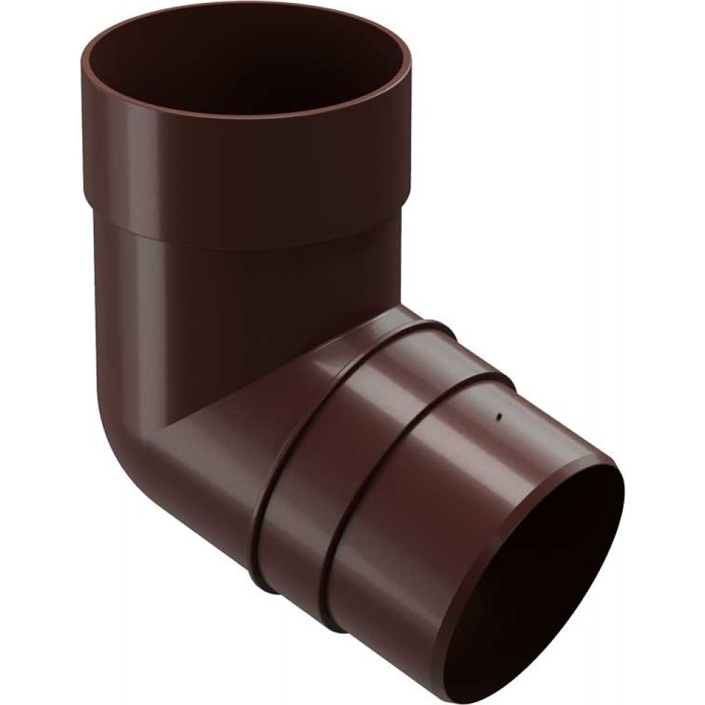 Döcke PREMIUM Колено 72˚ (Шоколад) Ral 8019