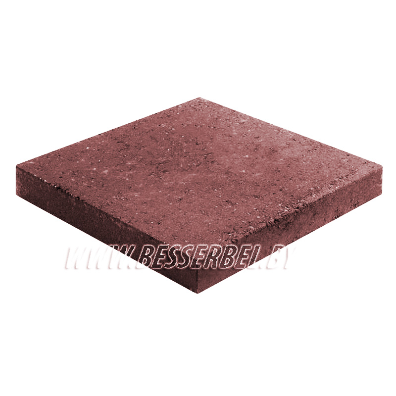 1ПБ30.30.6-К F200 Красная 2% Плита облицовочная бетонная