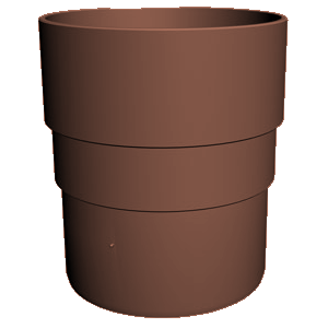 Docke DACHA Муфта соединительная 80 мм  (Светло-коричневый), РФ