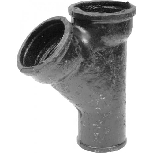 Тройник косой чугунный 50х50х45, Россия