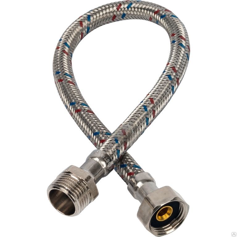 Подводка гибкая д/воды лат М1/2