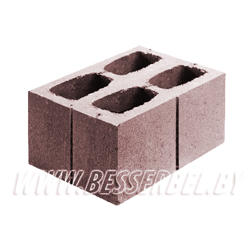 БСС 380.280.190 Коричневый 2% Блок стенок и столбов