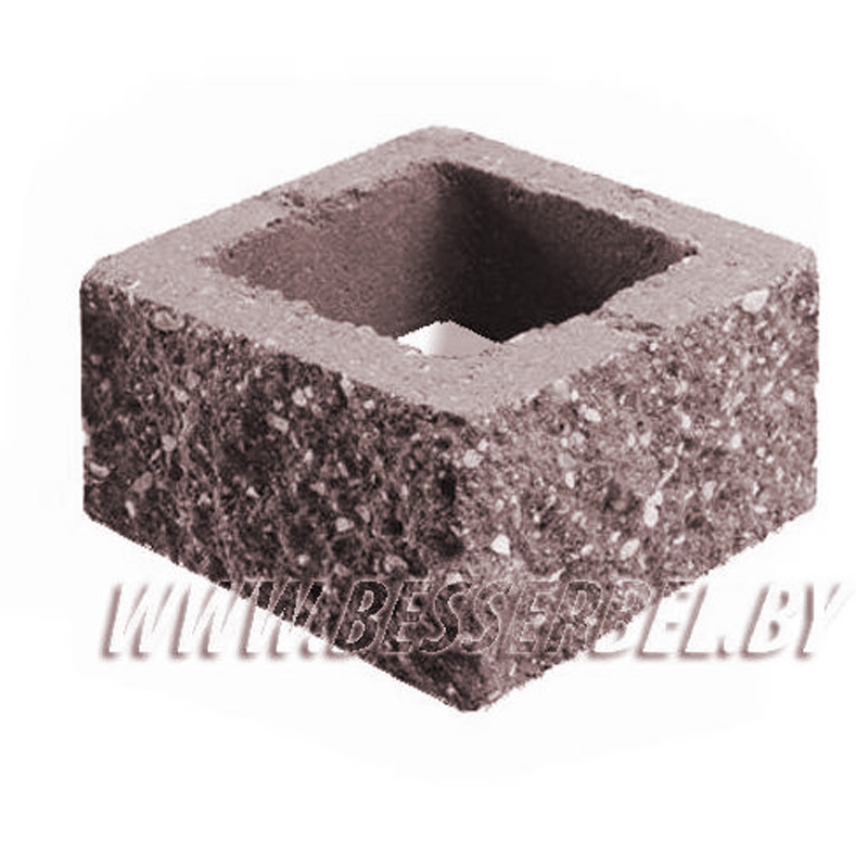 БСС 300.300.190-4к Коричневый 2% Блок стенок и столбов