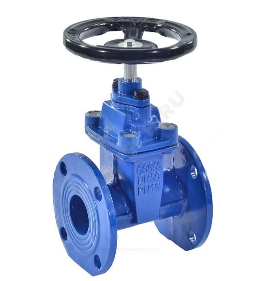 Задвижка чуг аналог МЗВ Ду80 Ру16 гайка чуг шт ст 30ч39р RMCX