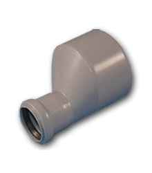 Переход PP-H эксц сер б/н Дн110х50 в/к VALFEX 25110050