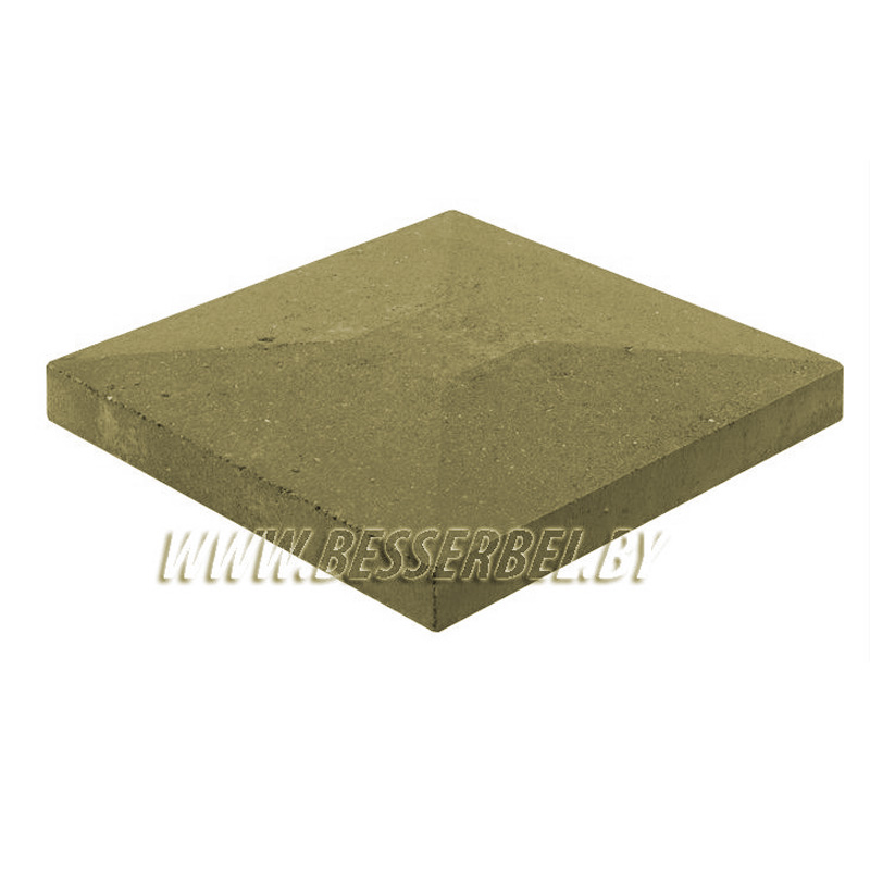 1КБНЛ-МЦС-25 Желтый 3,5% Камень бетонный накрывочный 