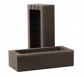 Т-блок столбовой  240*120*65, цвет графит