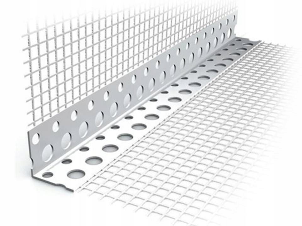 Угол алюминиевый с сеткой 2,5м, РБ