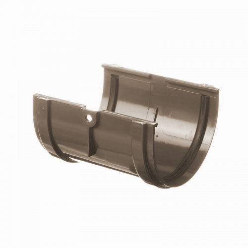 Döcke PREMIUM Соединитель желобов (Шоколад) Ral 8019