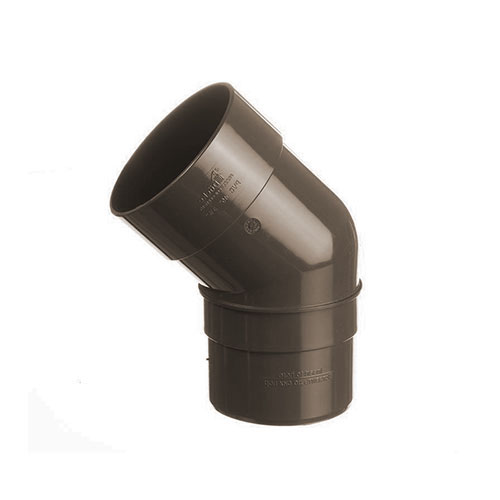 Döcke PREMIUM Колено 45˚ (Шоколад) Ral 8019