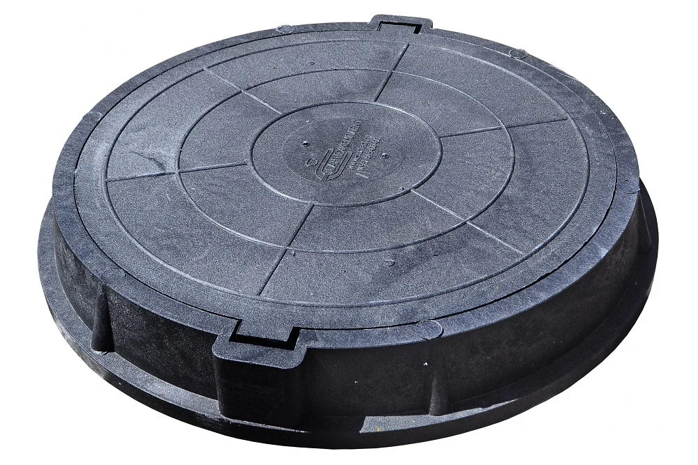 Люк полимерный средний 760х630х110 ЛПКС В125 m=50кг, РФ    (12,5 ТОНН)