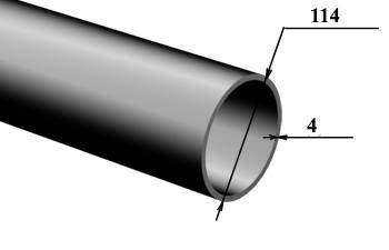 Труба электросварная 114х4 мм ГОСТ 10705-80