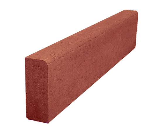 Борт тротуарный БР 100.20.8-Красный  ООО