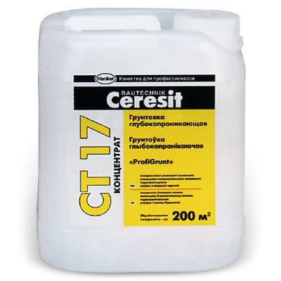 Ceresit  CT 17 грунтовка  (концентрат 5 л) РБ