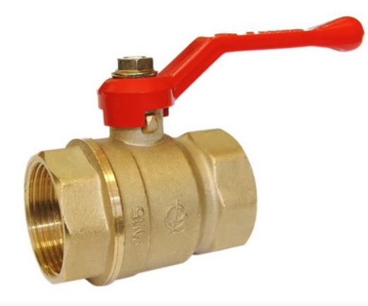 Кран шаровый латунь 11б27п Ду 40 Ру16 G1 1/2