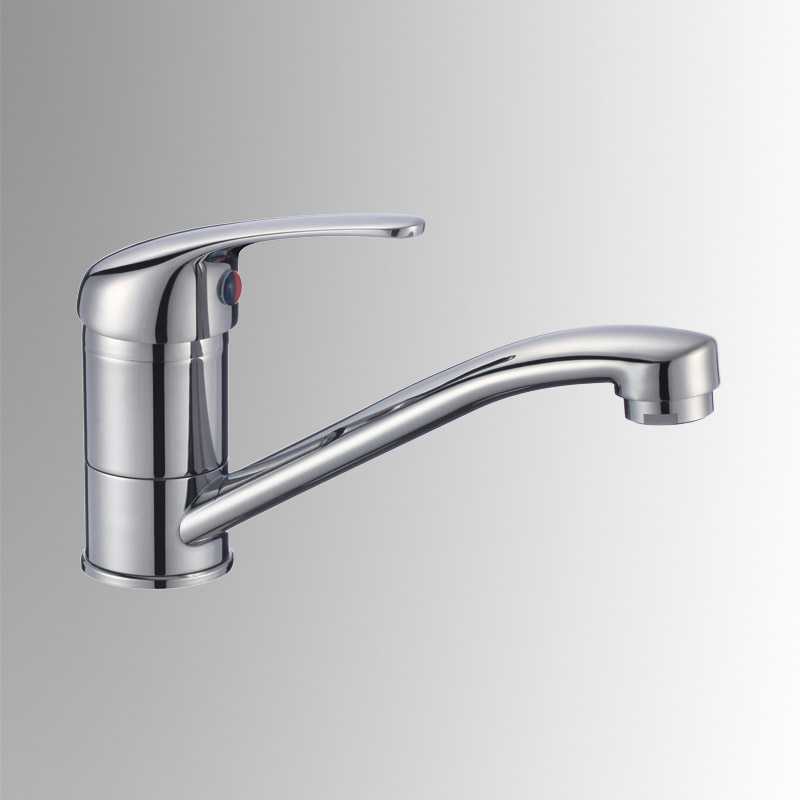 Смеситель для мойки П-серия одноручный с  длинным изливом Прораб Славен СЛ-ОД-П21, Россия