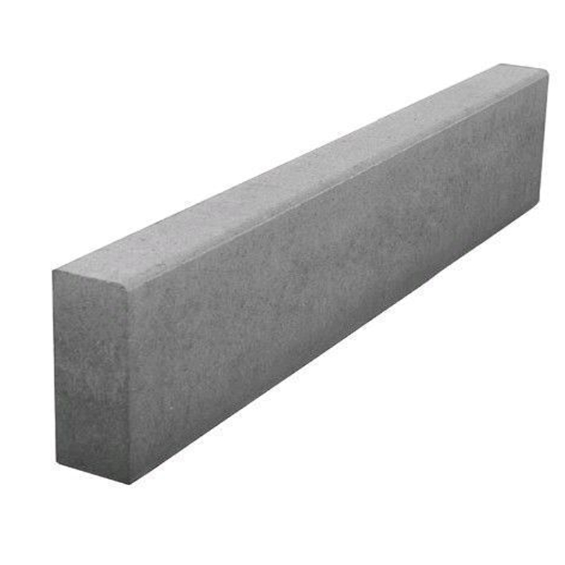 Борт тротуарный серый 600х190х80, ООО 