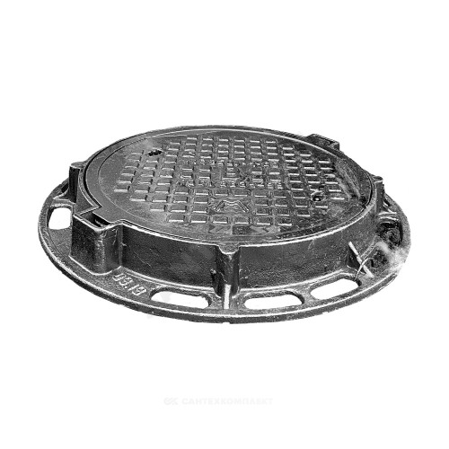 Люк чугунный канализационный тип Л (А15), РК