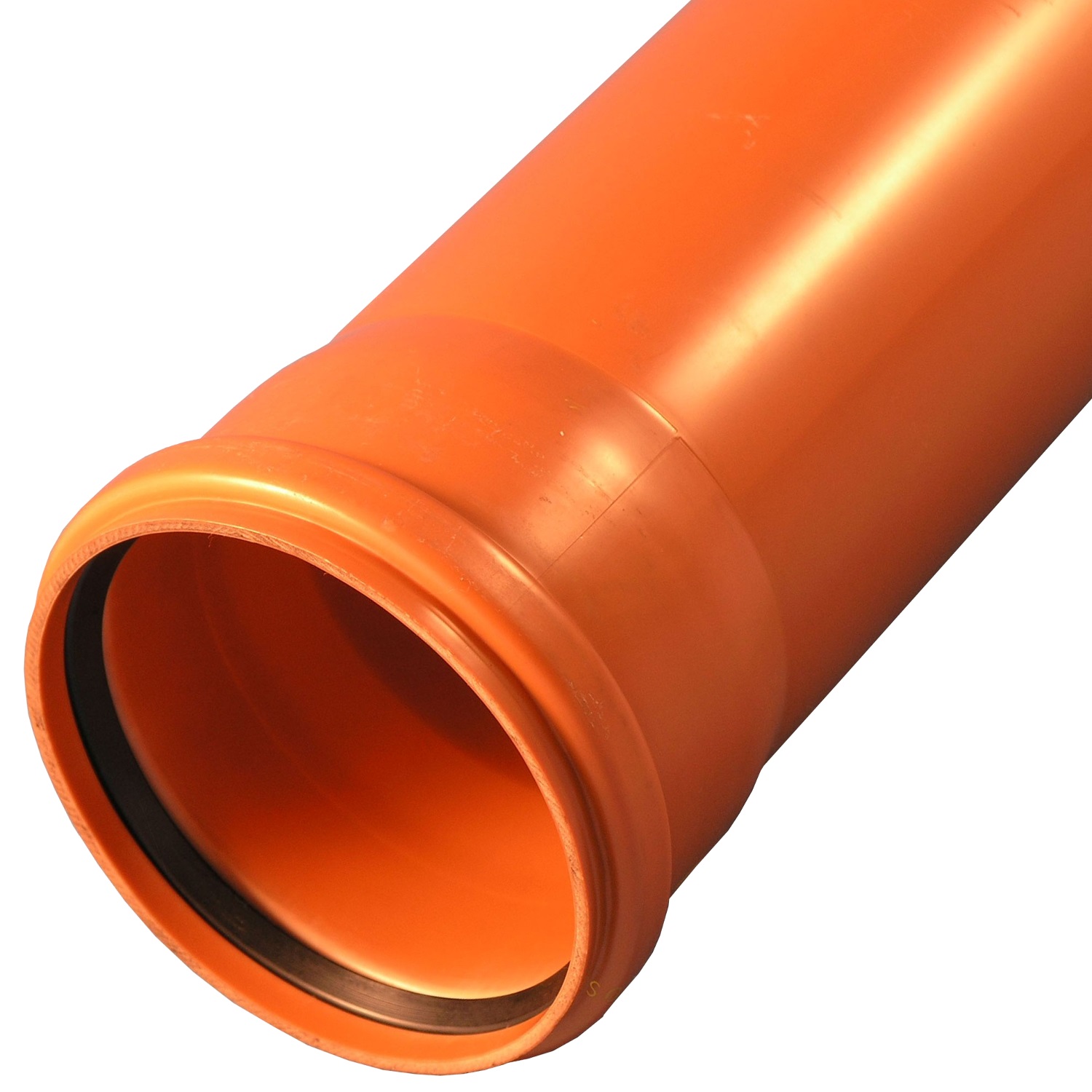 Труба НПВХ нар  Дн110х3,2 L=6000 SN4 Беларусь 
