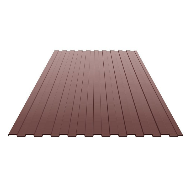 Профилированный лист С-8х1150 RETAIL  (ПЭ-01-8017-СТ) 1800х1150 коричневый шоколад