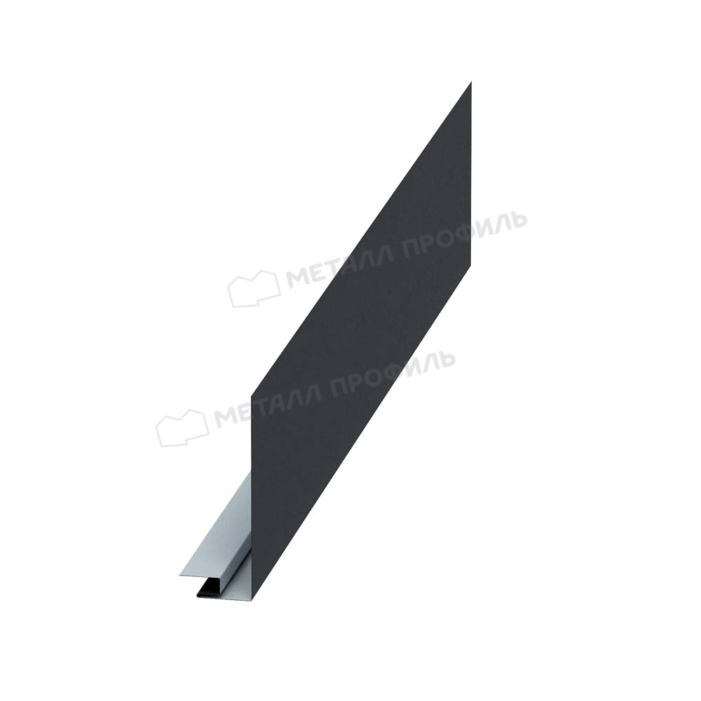 Планка карнизного свеса 250х50х2000 (ПЭ-7024-0.45)