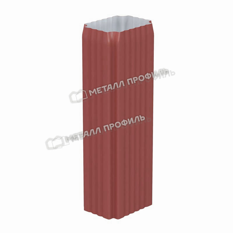 Труба водосточная 76х102х3000 (ПЛ-02-Р363-0.5)(РФ)