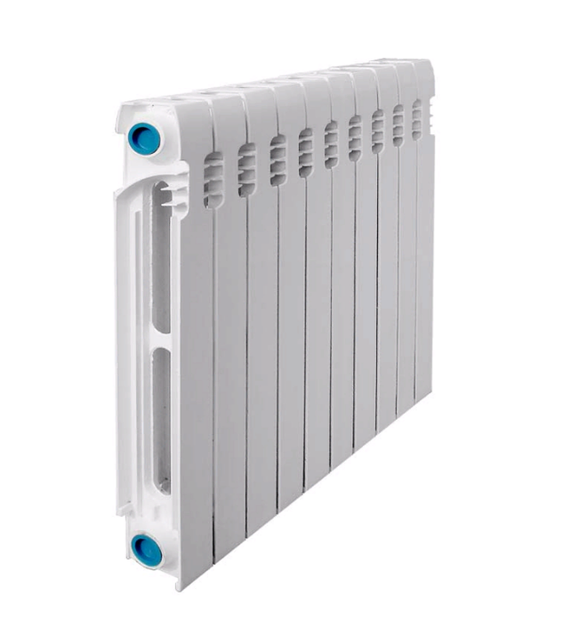 Радиатор алюминий Delta Plus 500 5 секций Q=670 Вт Qgint