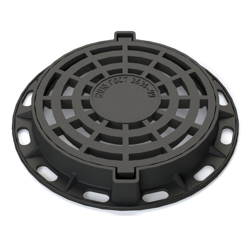 Дождеприемник чугунный магистральный круглый ДМ2, КУП 