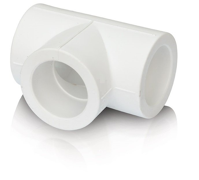 Тройник PP-R белый Дн20 РосТурПласт 10736, Россия