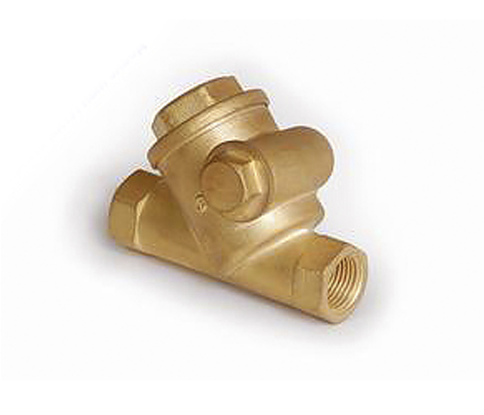 Клапан обратный латунный ПАЗ 19б4нж Ду15м/м, Россия