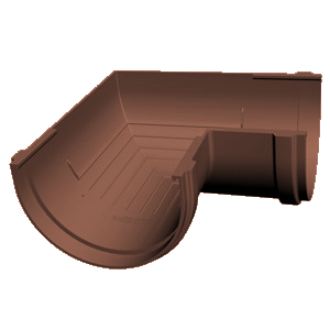 Docke DACHA Угловой элемент 120 ммх90 (Светло-коричневый), РФ