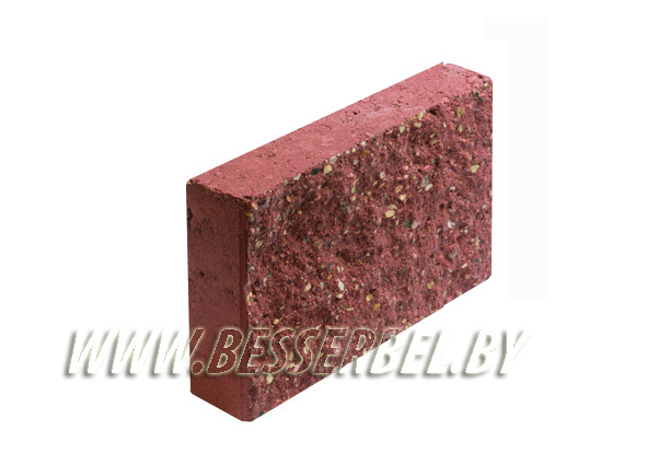 1ПБ 30.19.6-П-кол.F150 Красный 2% Плита облицовочная бетонная