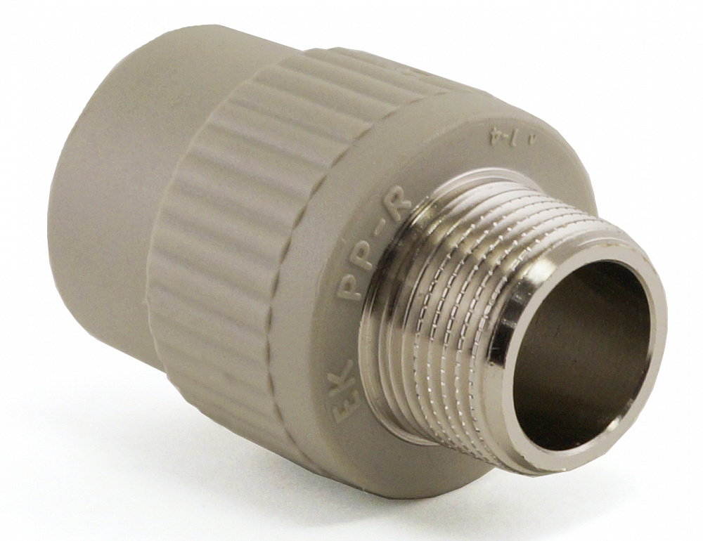 Муфта комбинированная серая Н/Р 20*3/4