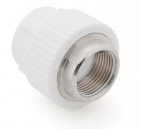 Муфта PP-R ком, под ключ бел ВР Дн 40х1 1/4